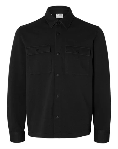 Selected - SLMJackie Sweat Jakke - Black